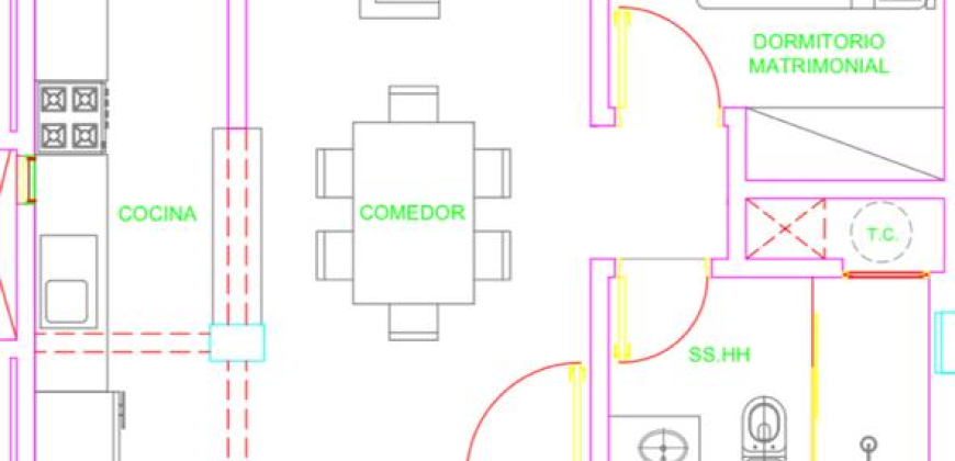 Dpto. en Edificio 25 de Mayo